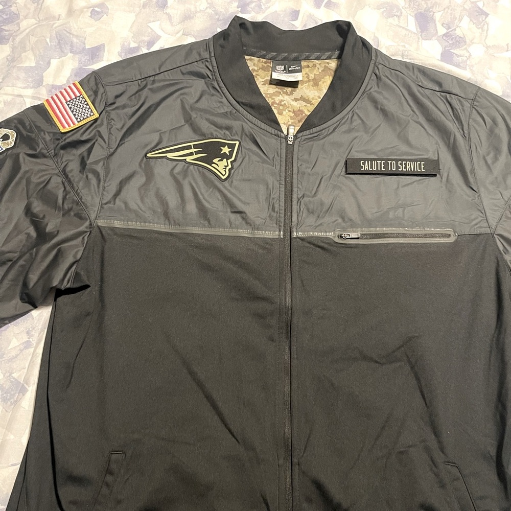 Patriots salute to service jacket